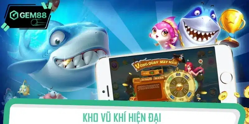 Game trang bị kho vũ khí hiện đại dành cho người chơi